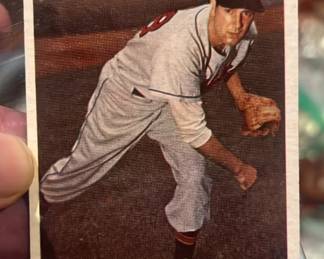 Lot 92: 1957 Yankees Art Ditmar Baseball Card Tops
