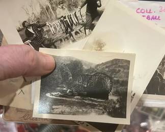 Lot 116: Miscellaneous Antique Photos, Oregon 1920 Football Game Others