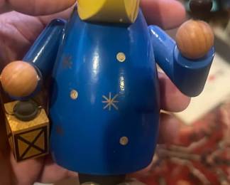 Lot 136: Man In The Moon Volkskunst Erzgebirische Smoker Germany