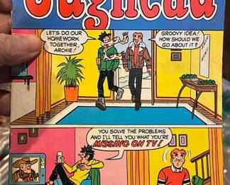 Lot 76: Lots Of Four Vintage Comics Fantastic Four Archie’s Walt Disney