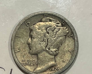 Lot 68: 1928 -P Philadelphia Silver US Dime