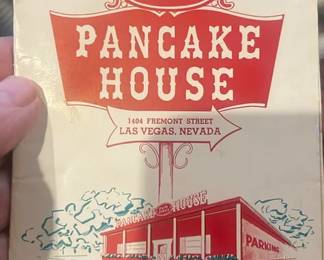 Lot 135: Mid 1950s Uncle John’s Pancake Menu And Alaskan Motel Las Vegas