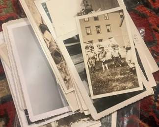 Lot 160: Large Lot Of Antique Photos 1920s And 30sFamily