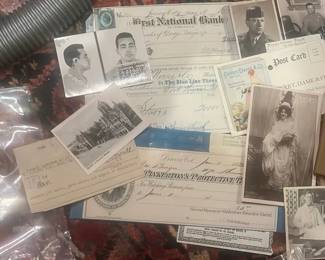 Lot 122: Lot Of Paper Photos Pinkerton Detectives Check