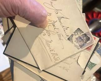 Lot 87: .cica 1800s 1860-1920 Stamped Covers Uk+ US