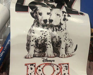 Lot 58: McDonald’s 101 Dalmatians 1896 Toy Poster For Restaurants Movie Promo