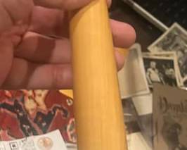 Lot 159: Hank Aaron 715 25th Anniversary 1999 Wincraft Mini Bat