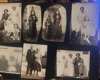 Lot 175: 1930S Era Family Photos Of Halloween Dress Up