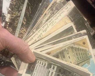 Lot 62: 60 + Postcards Vintage & Antique UK & US