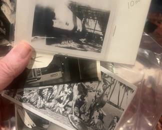 Lot 123: WWI Era Of Sub In Drydock. Hula Girls And More