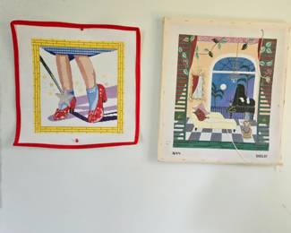 Needlepoint canvases