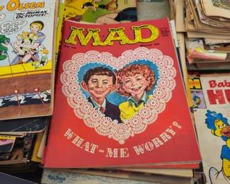 $3 each - MAD magazine as is basement smell