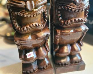 $10 wood book ends