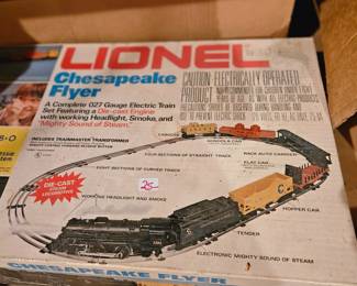$25 Lionel Chesapeake Flyer train set