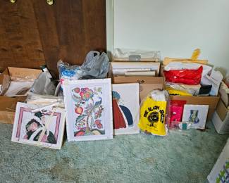$4 - $10 each Needlepoint canvases