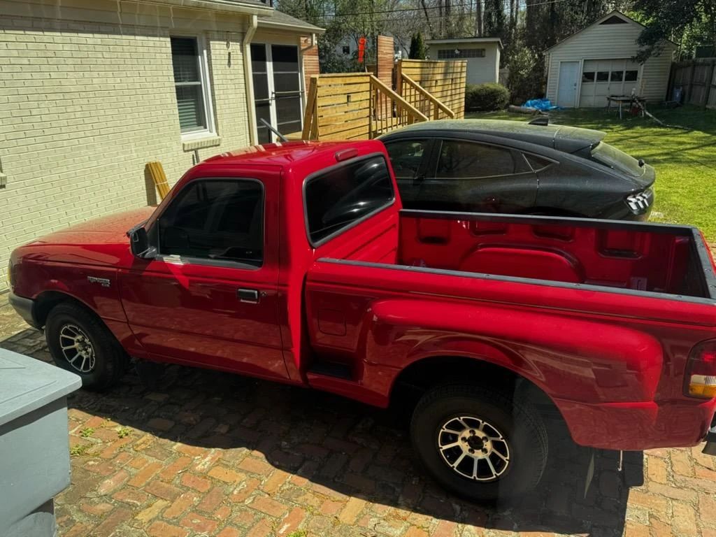 Restored 1996 Ford Ranger XL also with  new wheels and tires 