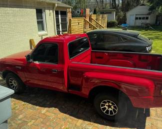Restored 1996 Ford Ranger XL also with new wheels and tires