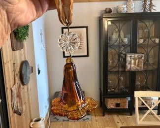 Antique Handmade Crystal Christmas Ornaments