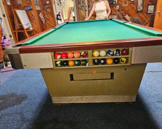 Revulsion size vintage billiards table $800