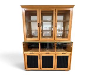 Maple Display Cabinet