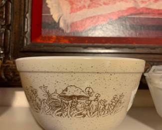 #401 Pyrex Forest Fancies Mushroom
