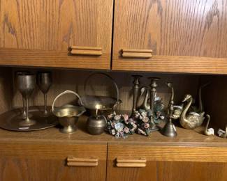 Brass pieces