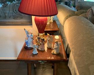 Matching pair endtables & coffee table