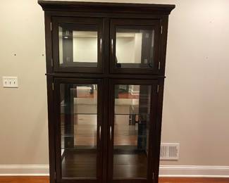 Light up display case