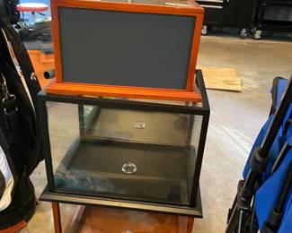 Light up display boxes