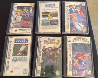 Sega Saturn Games