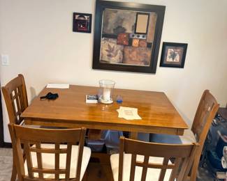Counter height dinette set $200