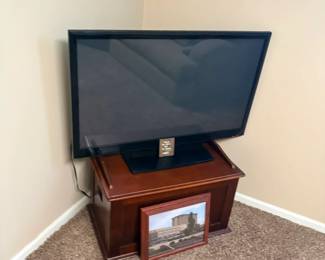 TV stand $50, 40" TV $50