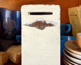 Cast iron Frigidaire bank