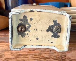 Cast iron Frigidaire bank