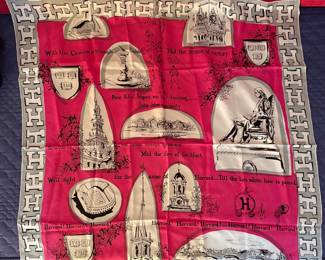 Vintage Harvard Scarf
