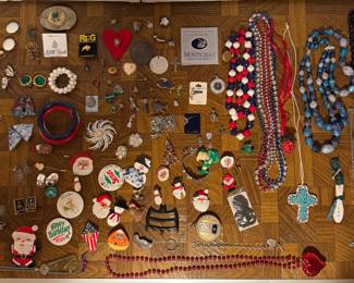 Vintage costume jewelry