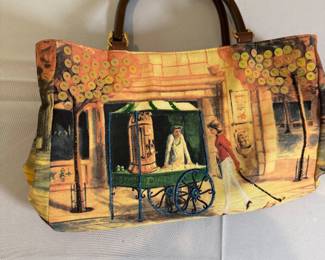 Bueno printed sequin bag