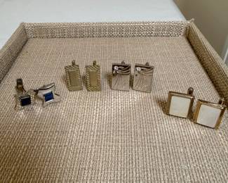 Lot of 4 Men's Cufflink Pairs