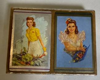 Vintage playing cards