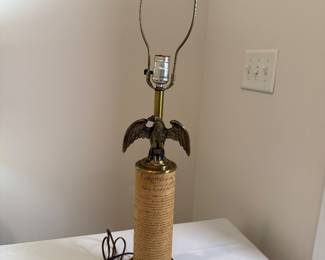 Eagle Column Table Lamp