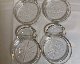 Vintage Glass Coasters