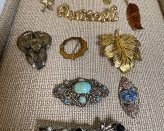 Mixed costume jewelry