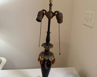 Antique/Vintage Hollywood Regency Black