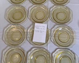 Depression Glass luncheon plates