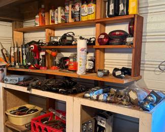 Shop full of tool items
