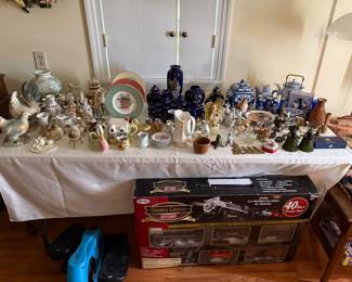 Vintage Japan/and blue and white decor
