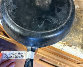 Birmingham cast iron pan