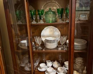 Nortike China/crystal and stemware