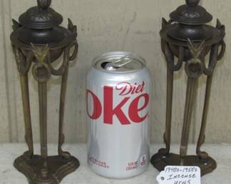 1940's - 1950's Incense Urns 