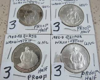 1982-D George Washington Proof Half Dollars